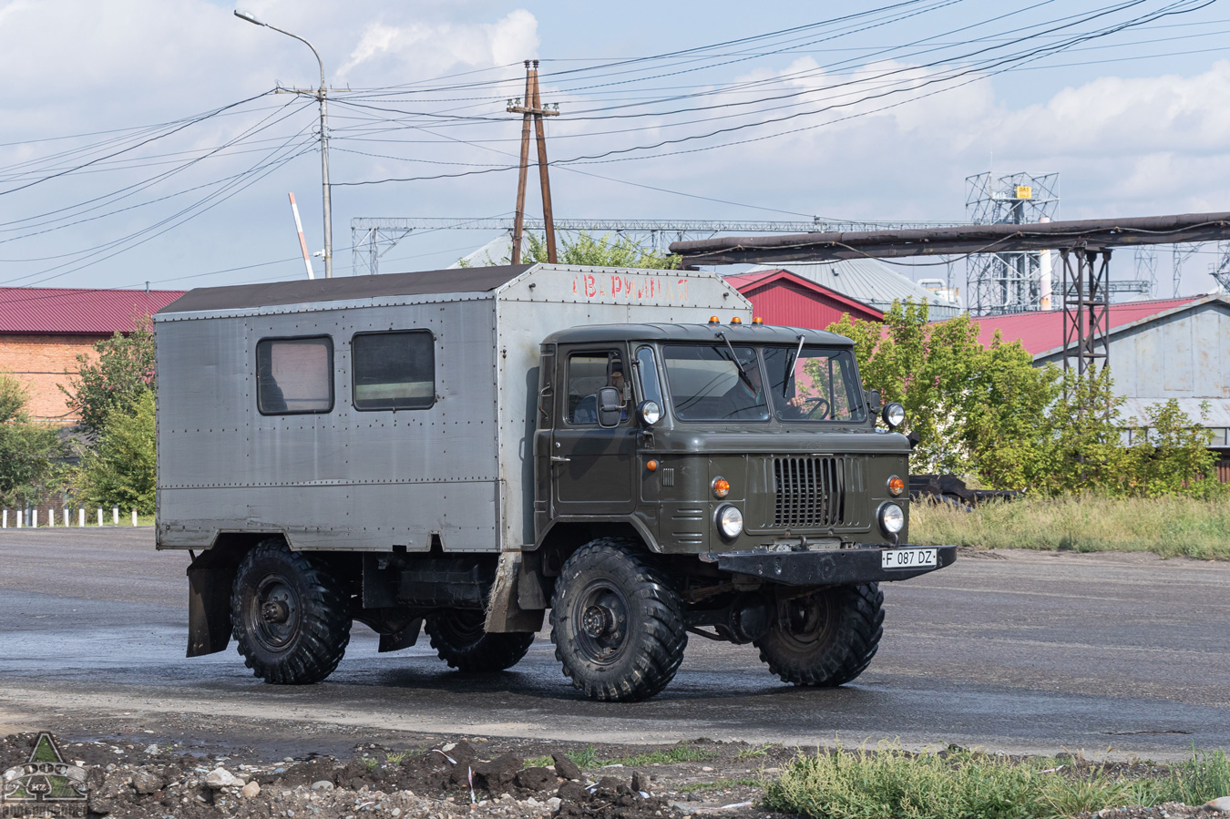 Восточно-Казахстанская область, № F 087 DZ — ГАЗ-66-11