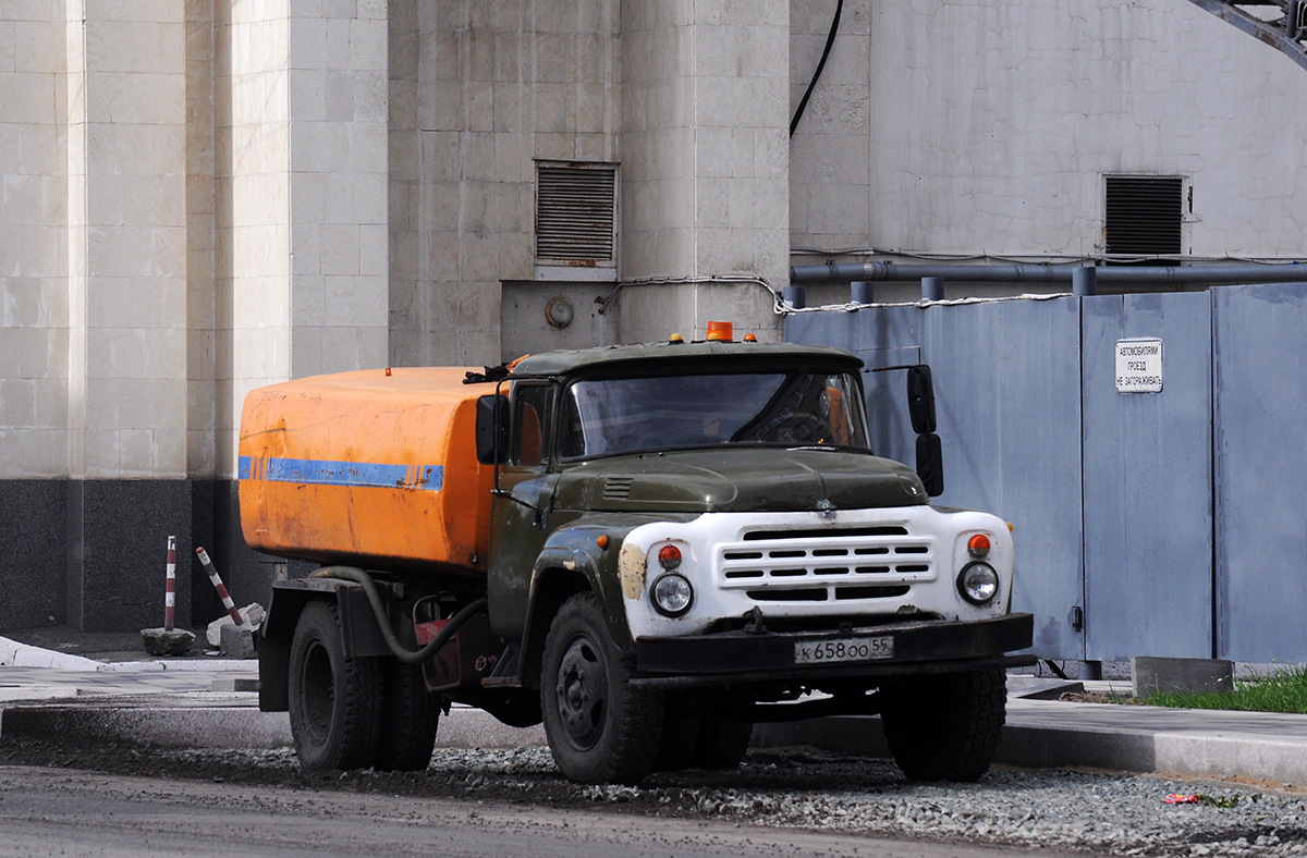 Омская область, № К 658 ОО 55 — ЗИЛ-130 (общая модель)