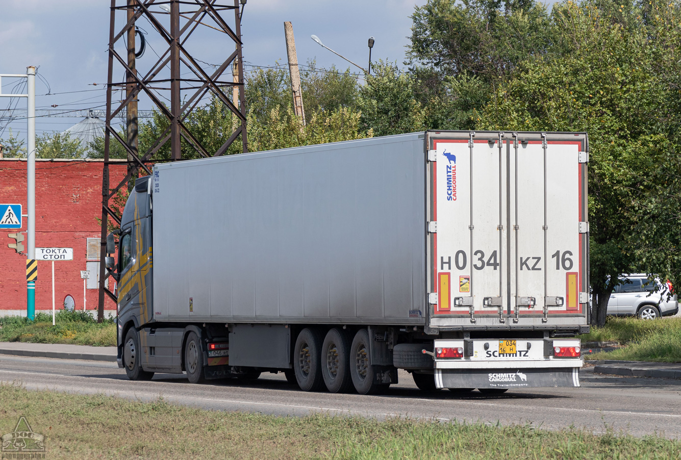 Восточно-Казахстанская область, № H 034 16 — Schmitz Cargobull S.KO (SCB*S3B) общ.мод
