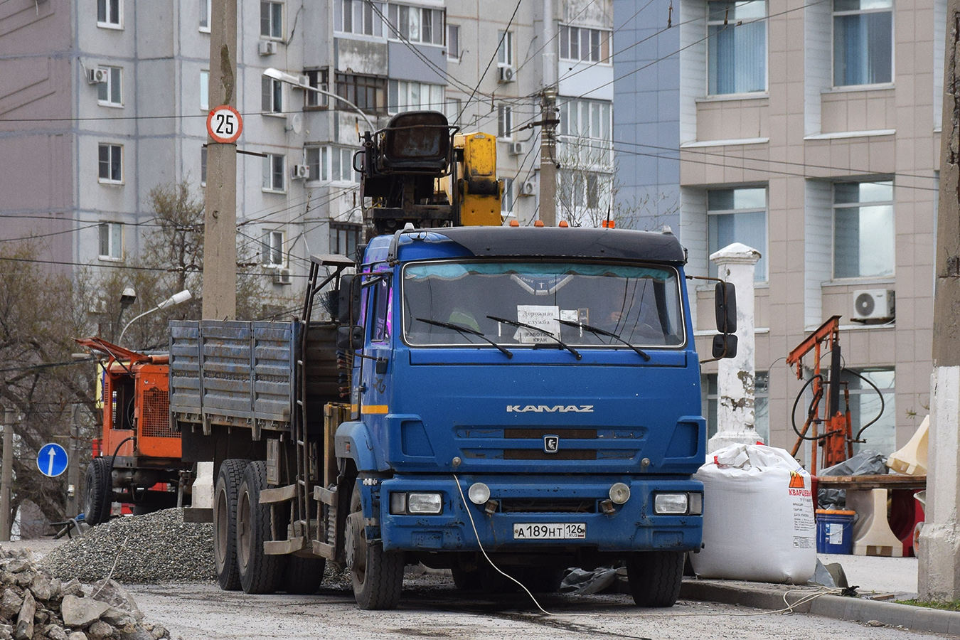 Ставропольский край, № А 189 НТ 126 — КамАЗ-65117 (общая модель)