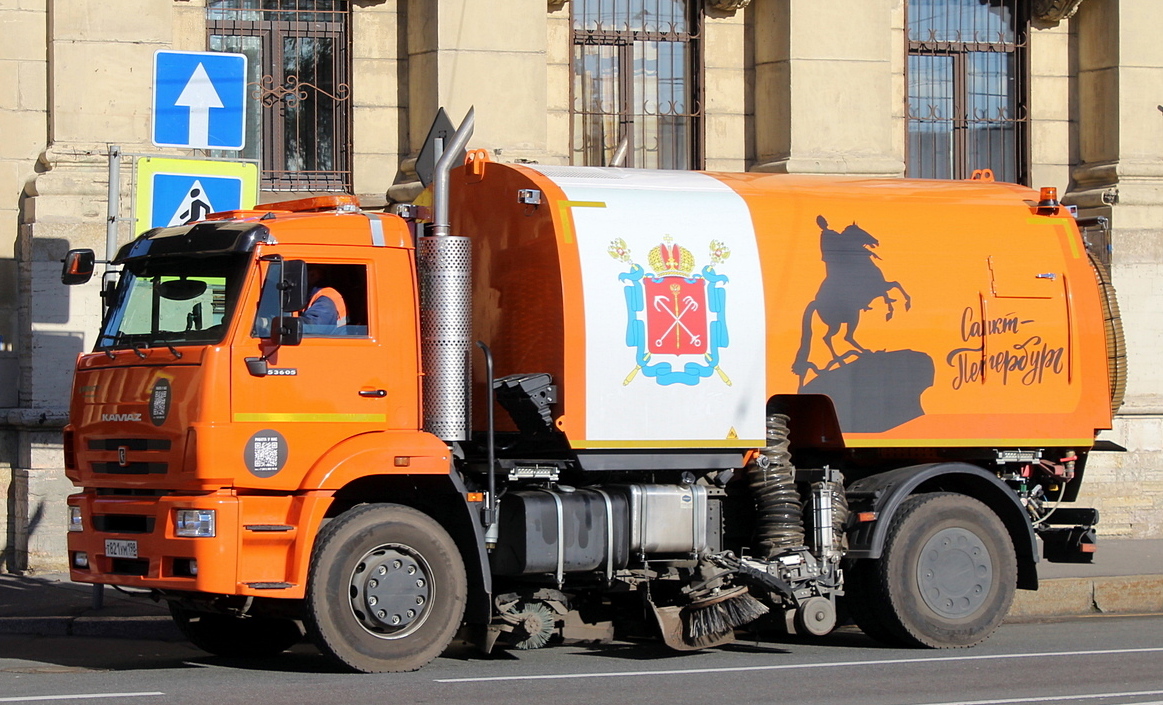 Санкт-Петербург, № Т 821 УМ 198 — КамАЗ-53605-A5(48)