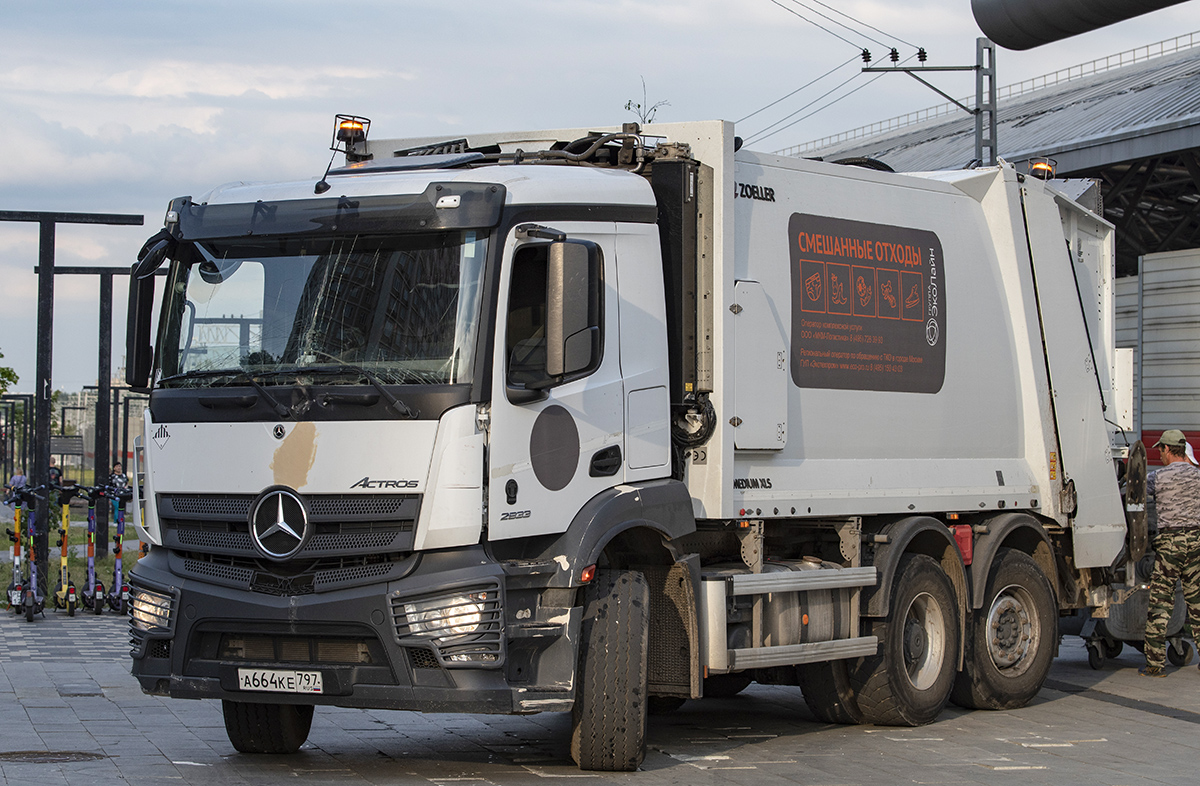 Москва, № А 664 КЕ 797 — Mercedes-Benz Actros ('2018)