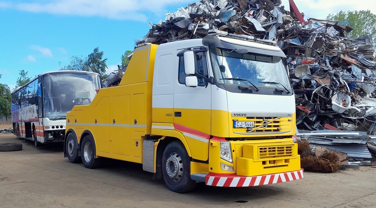 Латвия, № CJ-5444 — Volvo ('2008) FH.460