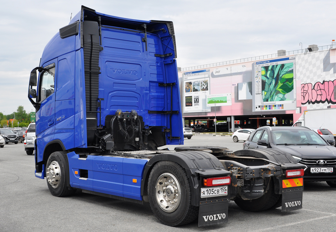 Омская область, № А 105 СВ 155 — Volvo ('2012) FH.460 [X9P]