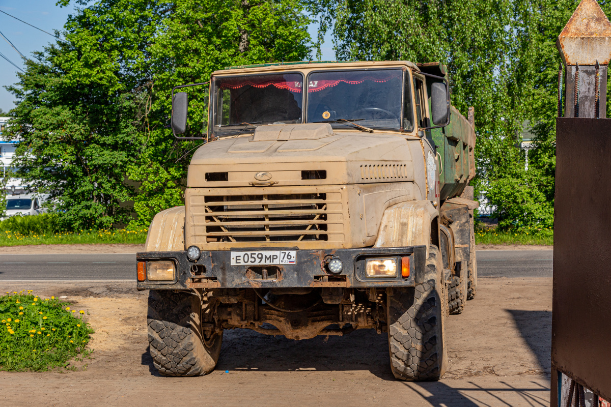 Ярославская область, № Е 059 МР 76 — КрАЗ-65032