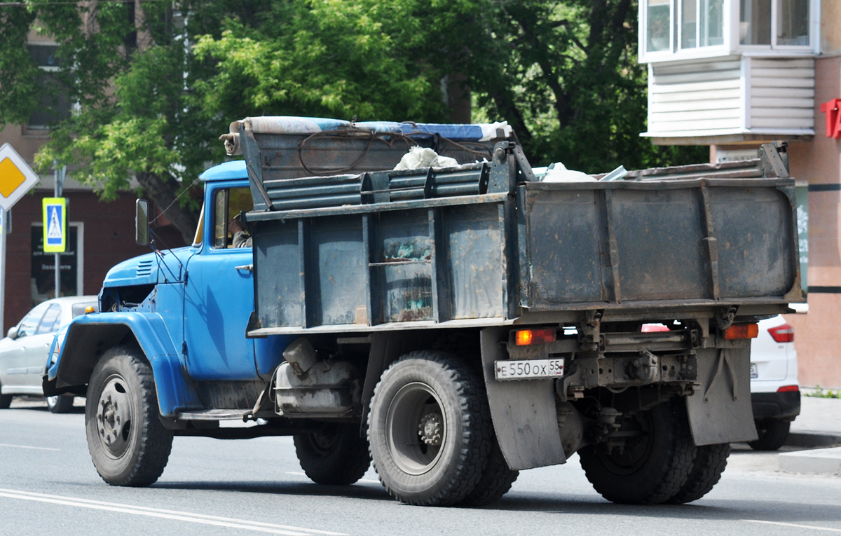 Омская область, № Е 550 ОХ 55 — ЗИЛ-496210