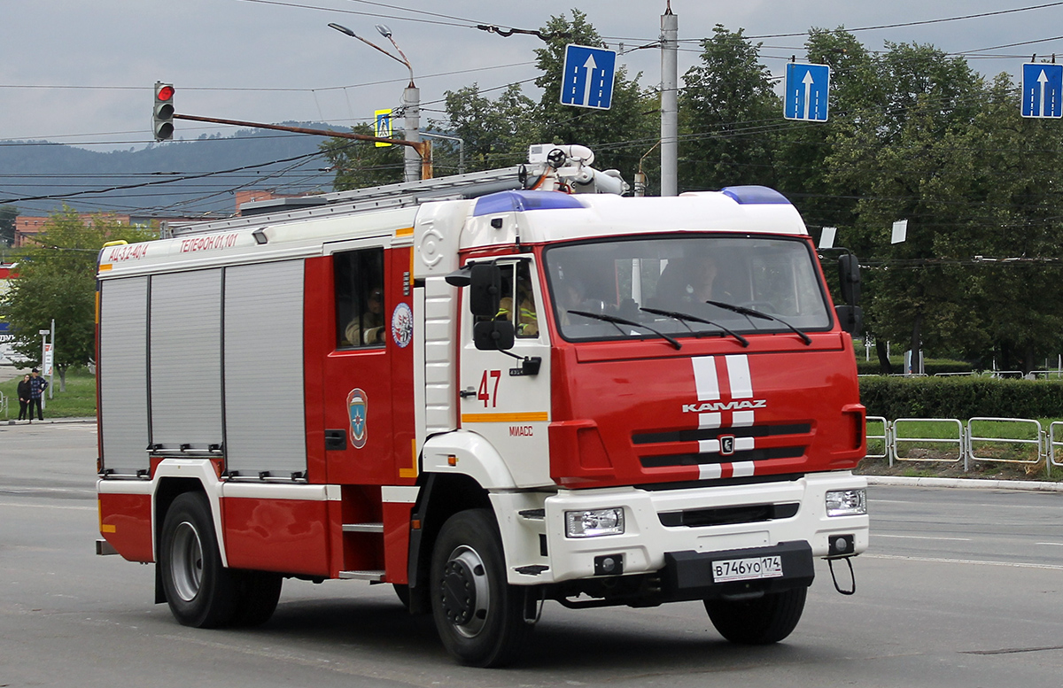Челябинская область, № В 746 УО 174 — КамАЗ-43265-5H(56)