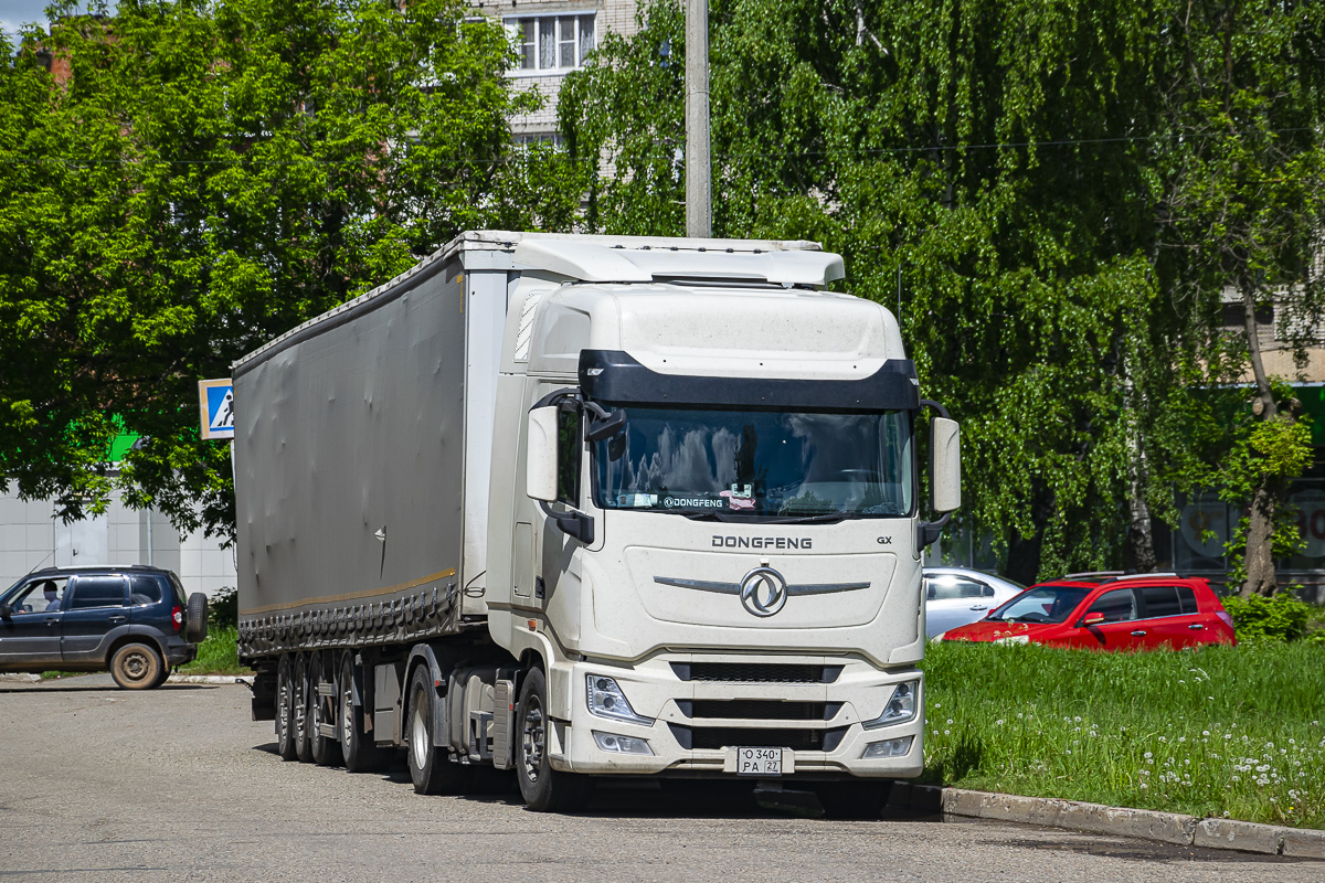 Хабаровский край, № О 340 РА 27 — Dongfeng GX DFH4180