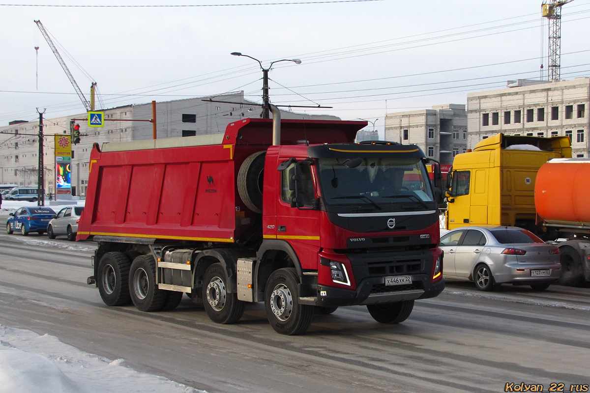 Алтайский край, № Х 446 ХК 22 — Volvo ('2013) FMX.420 [X9P]