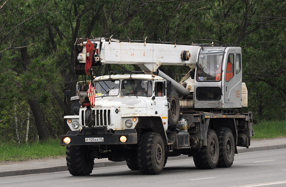 Омская область, № Р 120 КК 55 — Урал-4320-40
