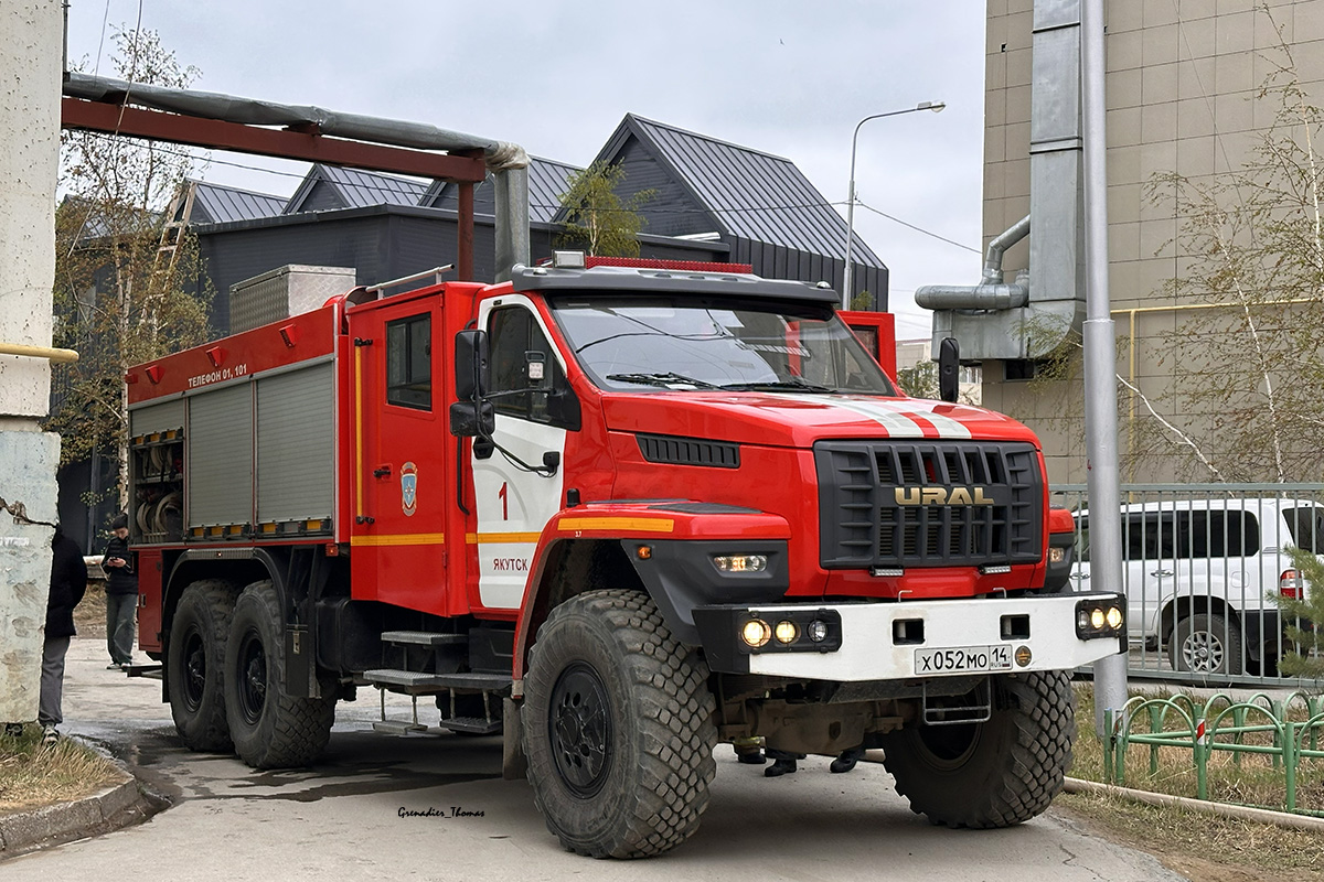 Саха (Якутия), № Х 052 МО 14 — Урал NEXT 4320-72