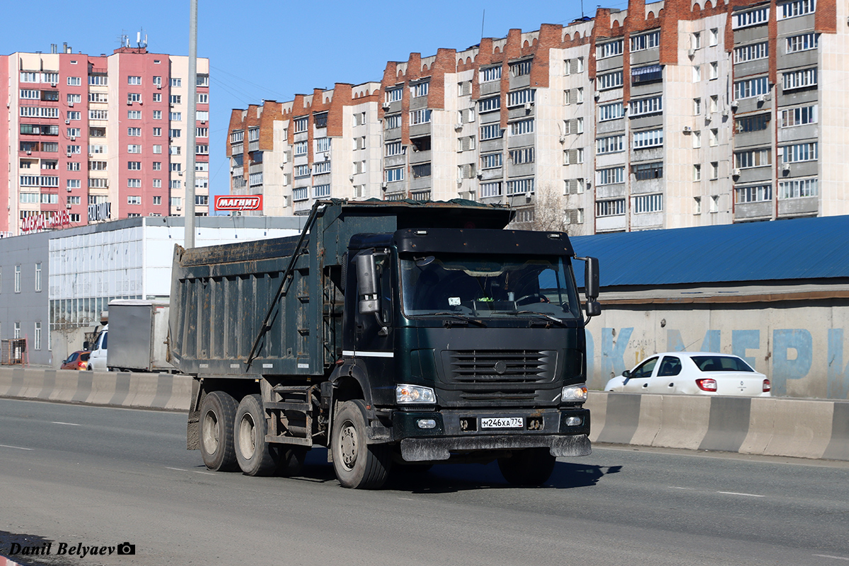 Челябинская область, № М 246 ХА 774 — Howo HW ZZ3257