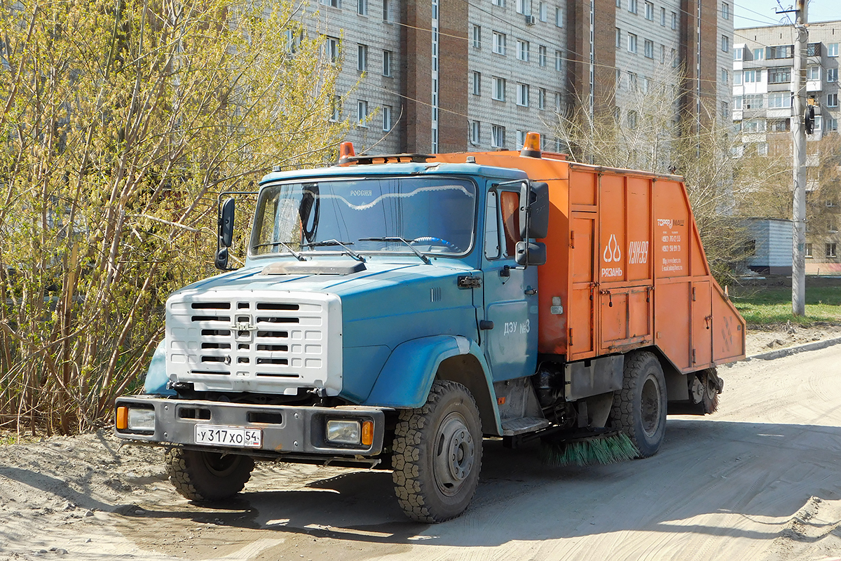 Новосибирская область, № У 317 ХО 54 — ЗИЛ-433362