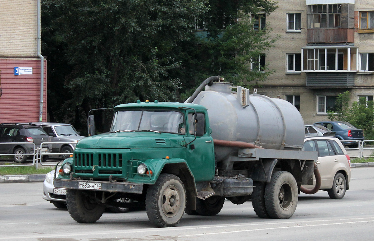 Челябинская область, № Т 863 МН 174 — ЗИЛ-130 (общая модель)