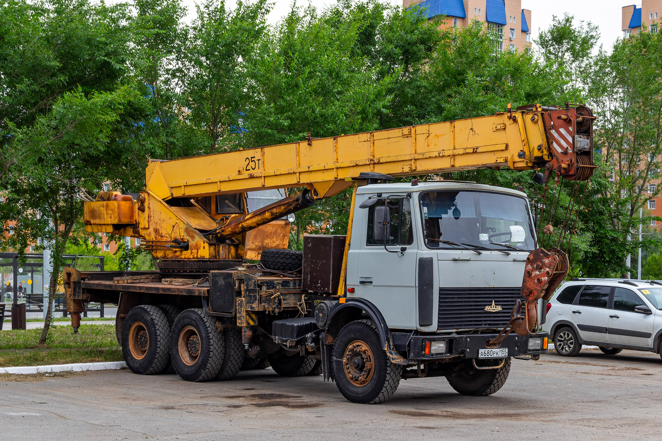 Омская область, № А 680 РК 155 — МАЗ-630303