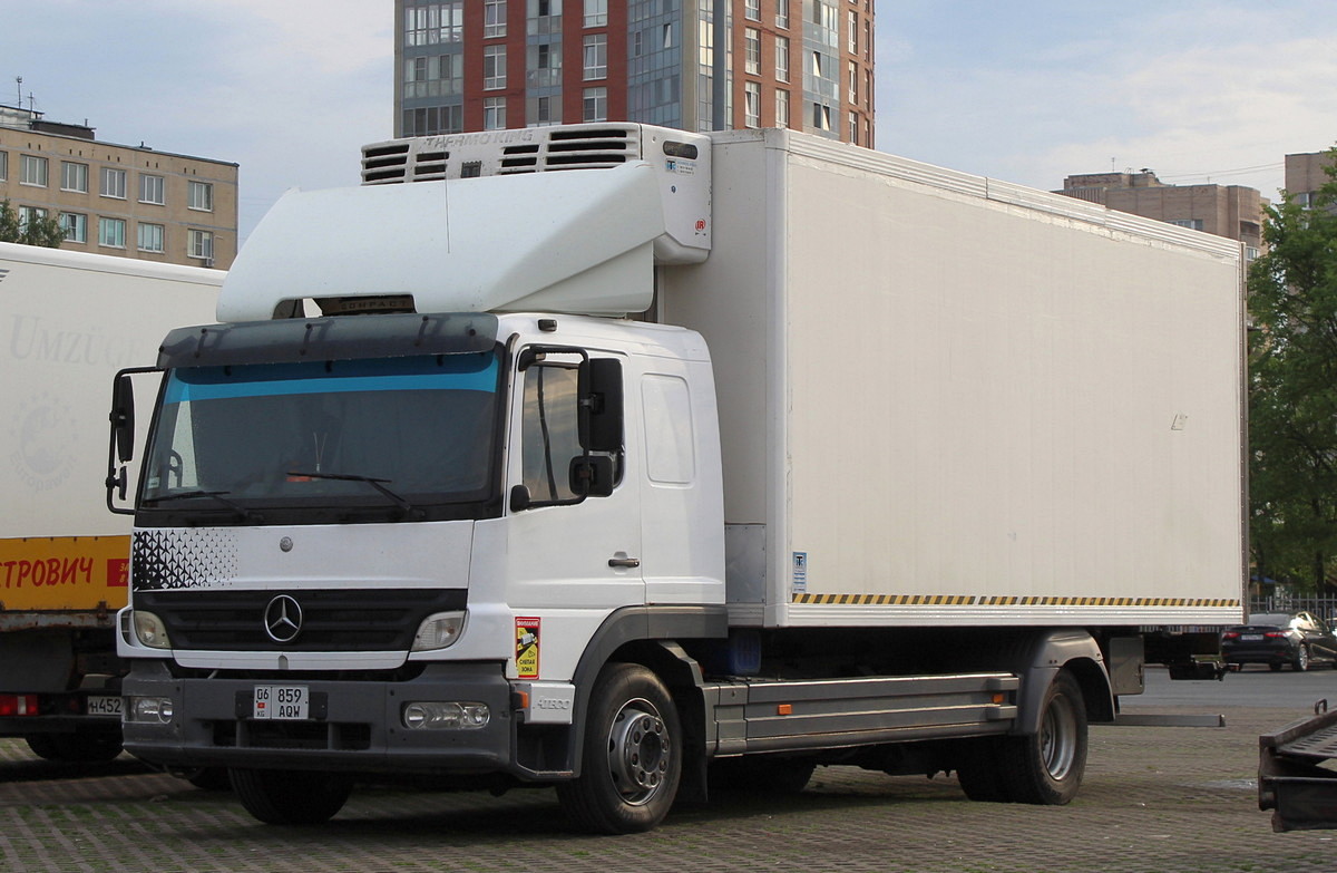 Киргизия, № 06 859 AQW — Mercedes-Benz Atego (общ.м)