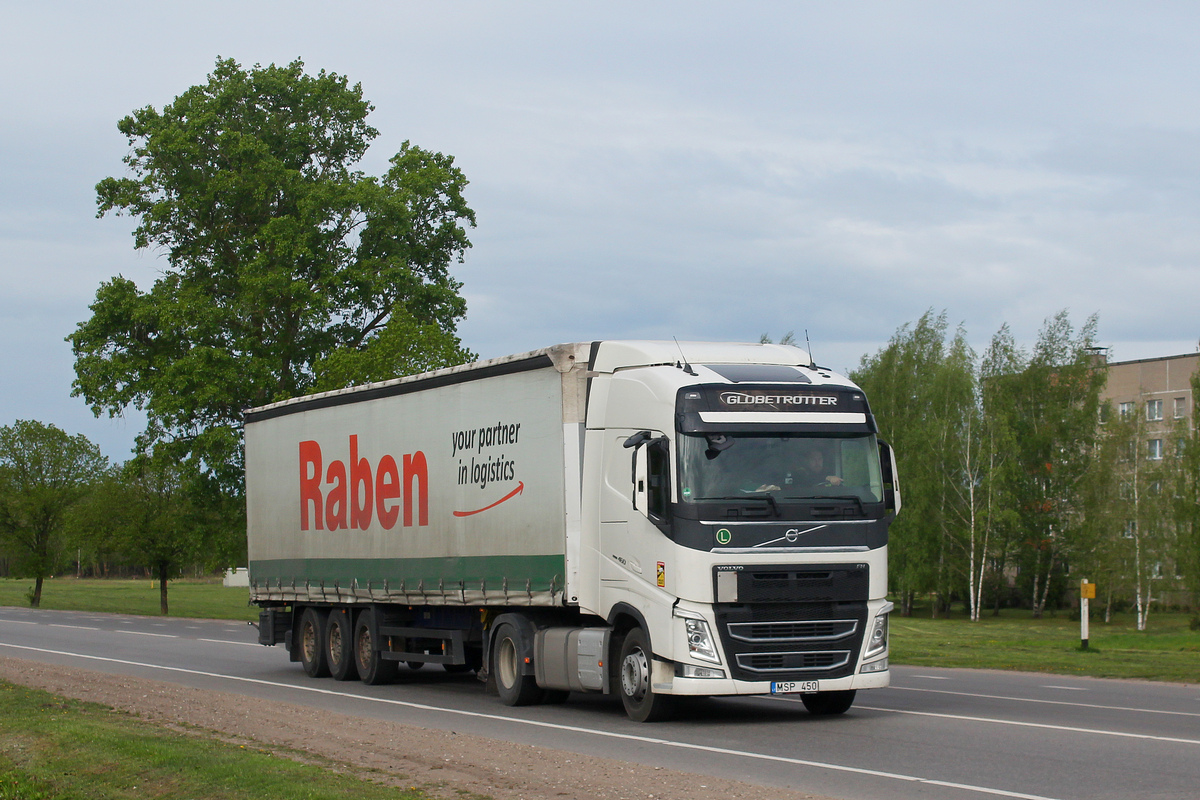 Литва, № MSP 450 — Volvo ('2012) FH.460