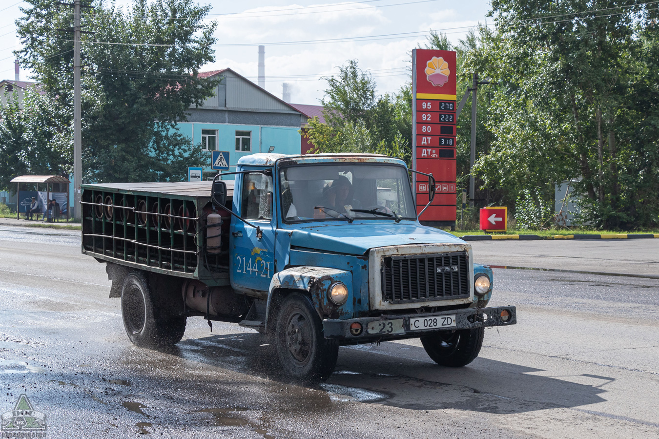 Акмолинская область, № C 028 ZD — ГАЗ-3307