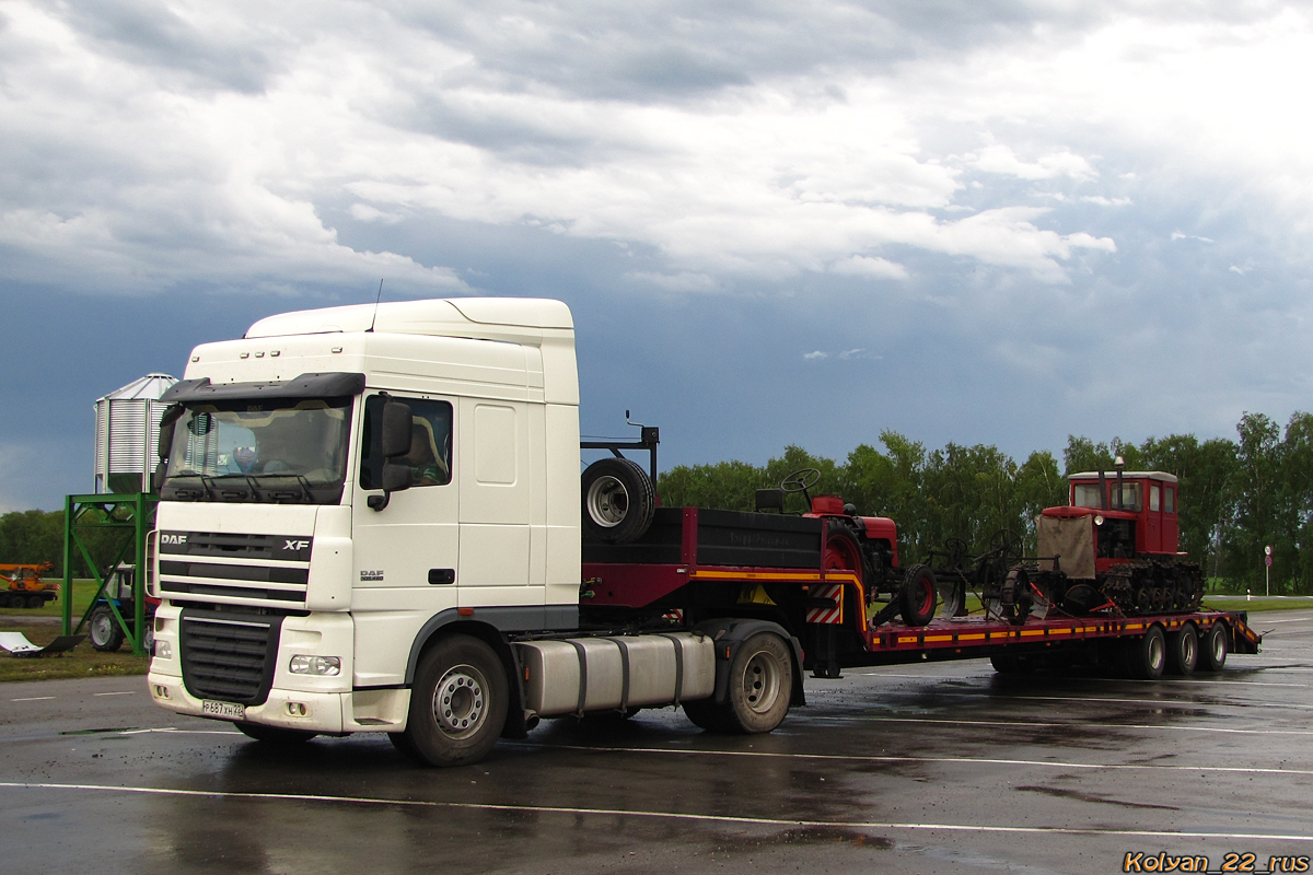 Алтайский край, № Р 687 ХН 22 — DAF XF105 FT