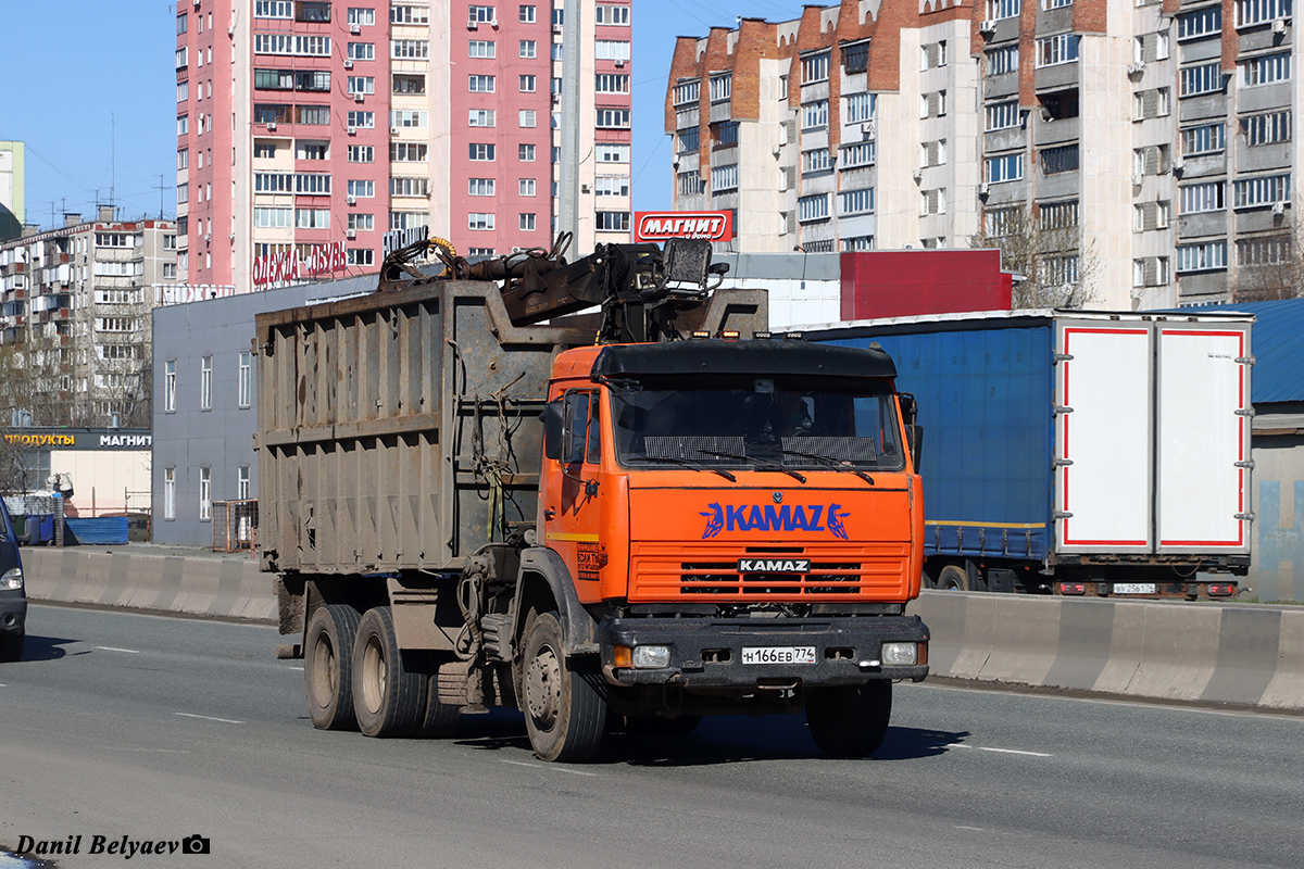 Челябинская область, № Н 166 ЕВ 774 — КамАЗ-65115-D3(97)