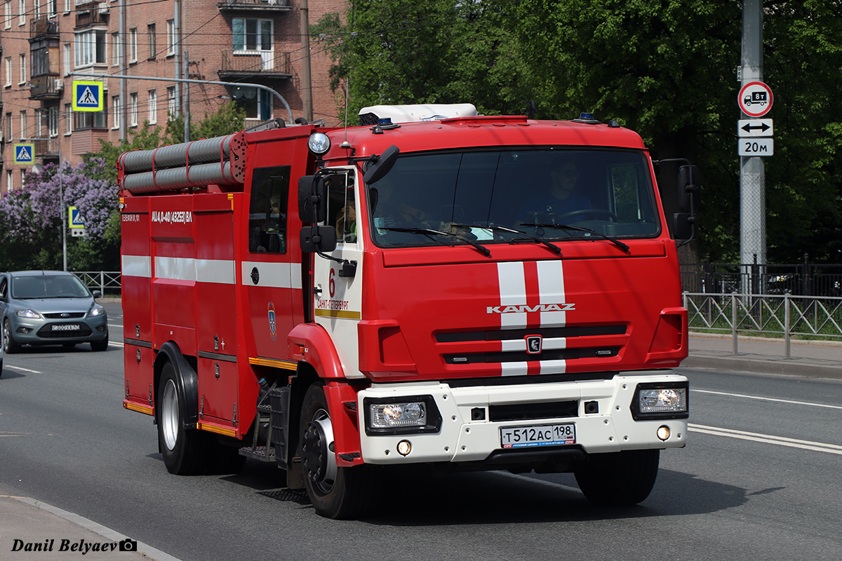 Санкт-Петербург, № Т 512 АС 198 — КамАЗ-43253-G5(69)
