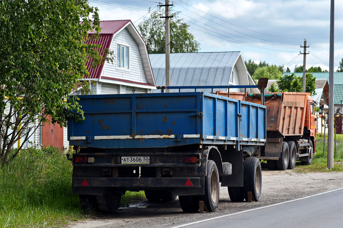 Нижегородская область, № АТ 3606 52 — НефАЗ (общая модель)