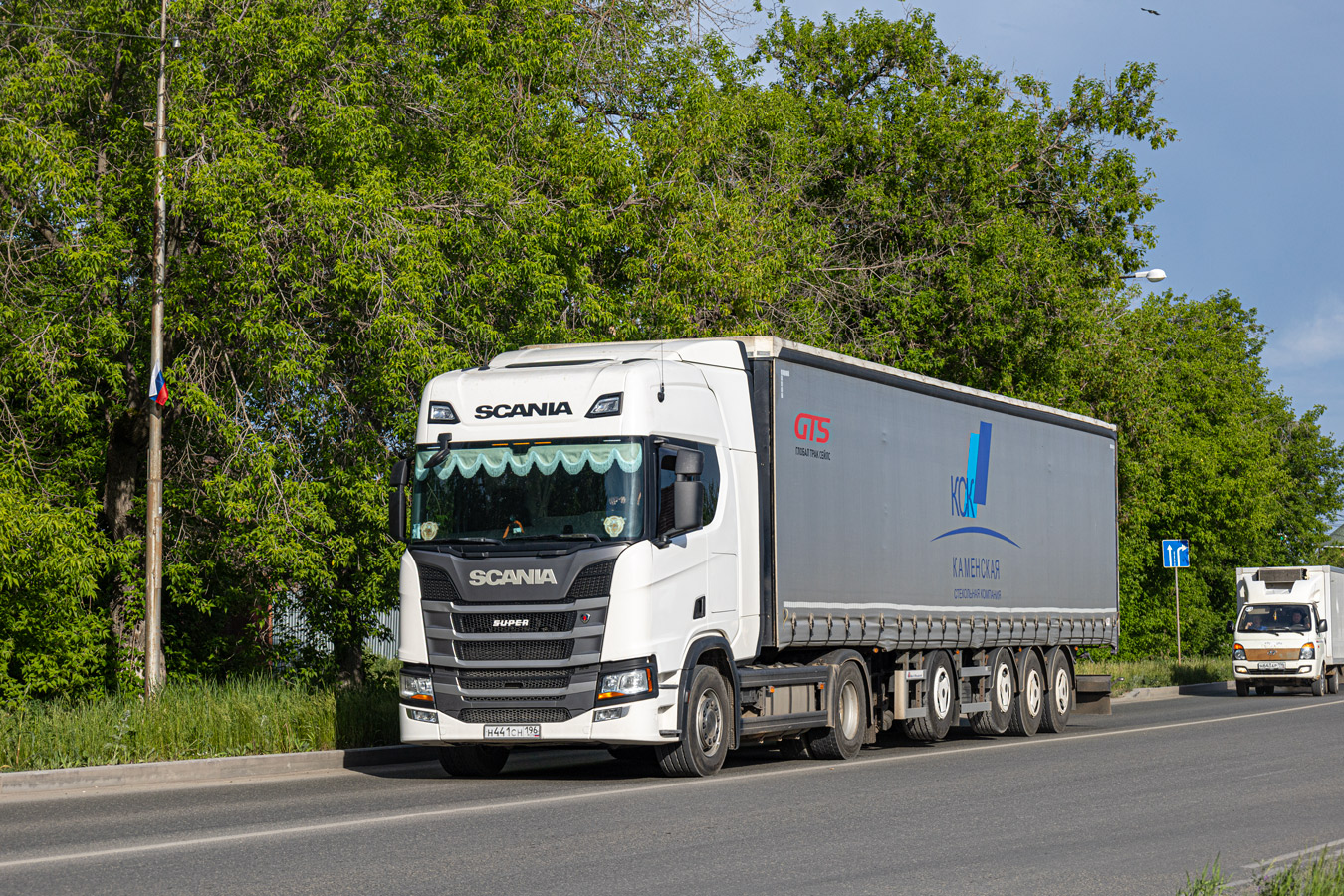 Свердловская область, № Н 441 СН 196 — Scania ('2016) R440