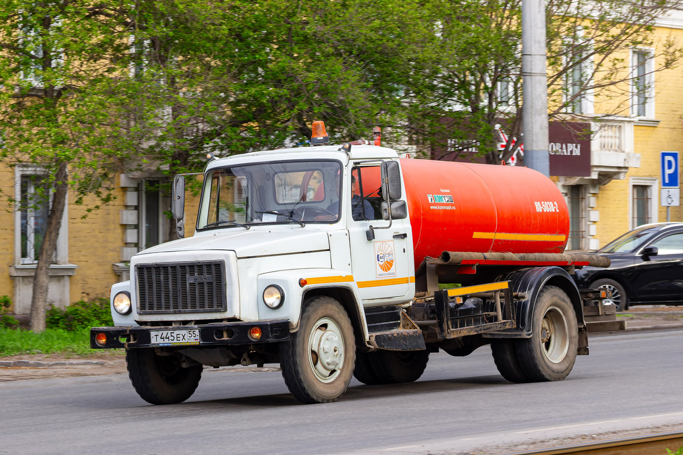 Омская область, № Т 445 ЕХ 55 — ГАЗ-3309