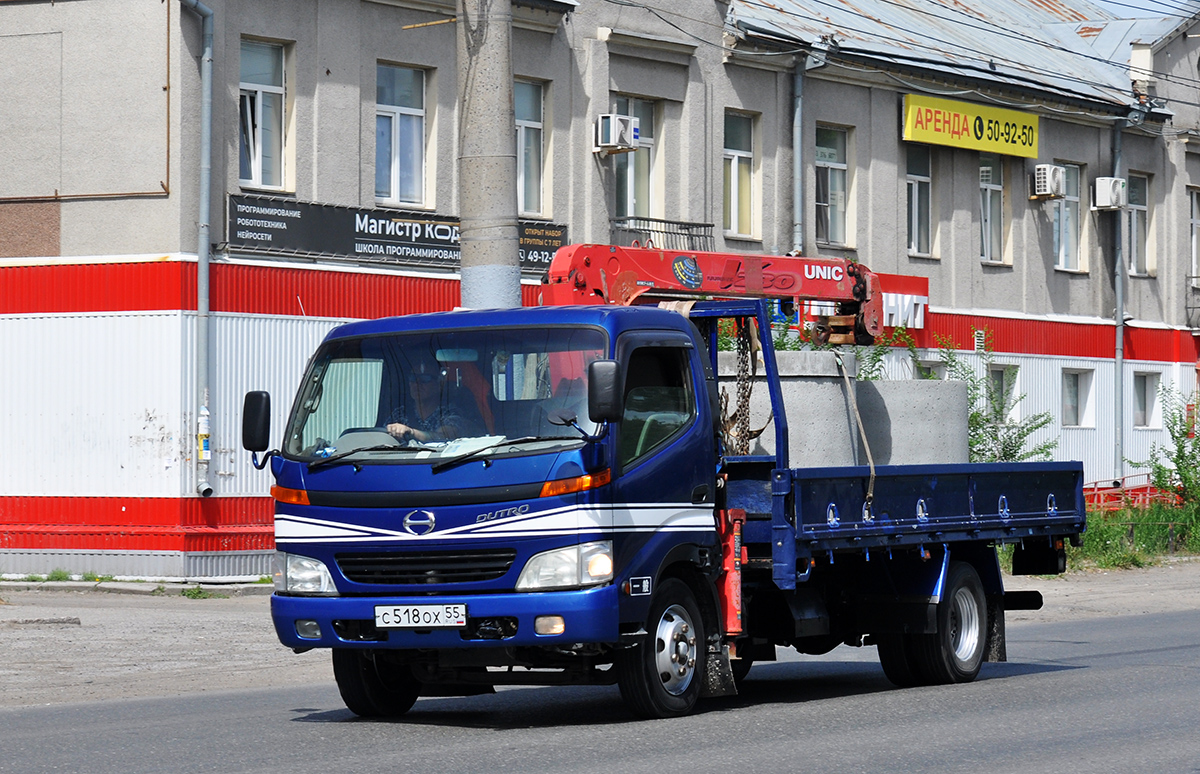 Омская область, № С 518 ОХ 55 — Hino (общая модель)