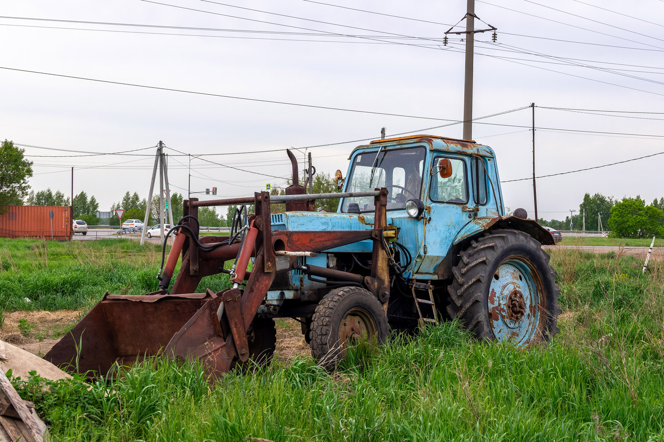 Омская область, № 76-00 ОР — МТЗ-80