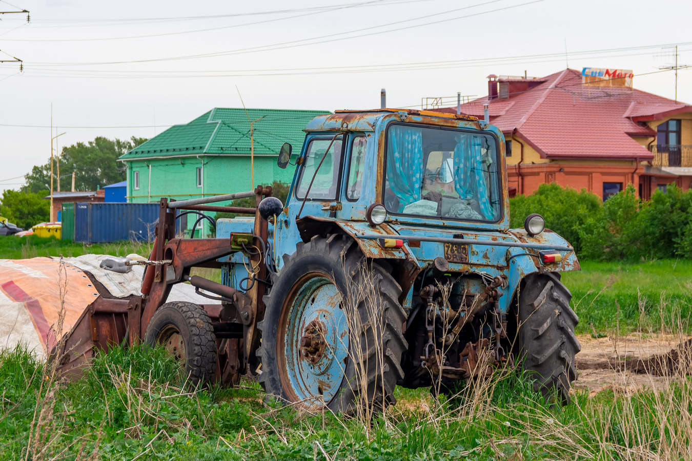 Омская область, № 76-00 ОР — МТЗ-80