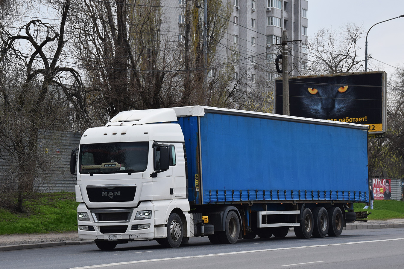 Волгоградская область, № К 698 ТУ 134 — MAN TGX ('2007) 18.400