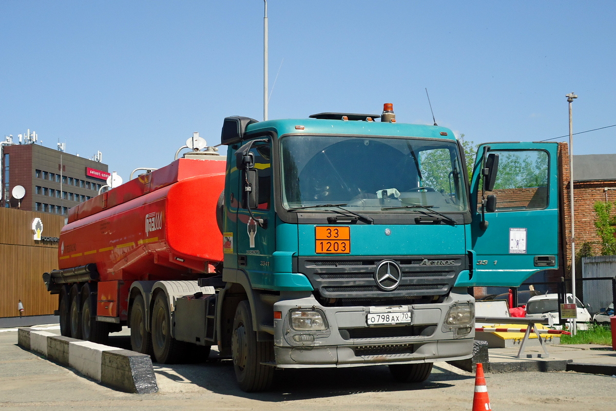Томская область, № О 798 АХ 70 — Mercedes-Benz Actros ('2003) 3341