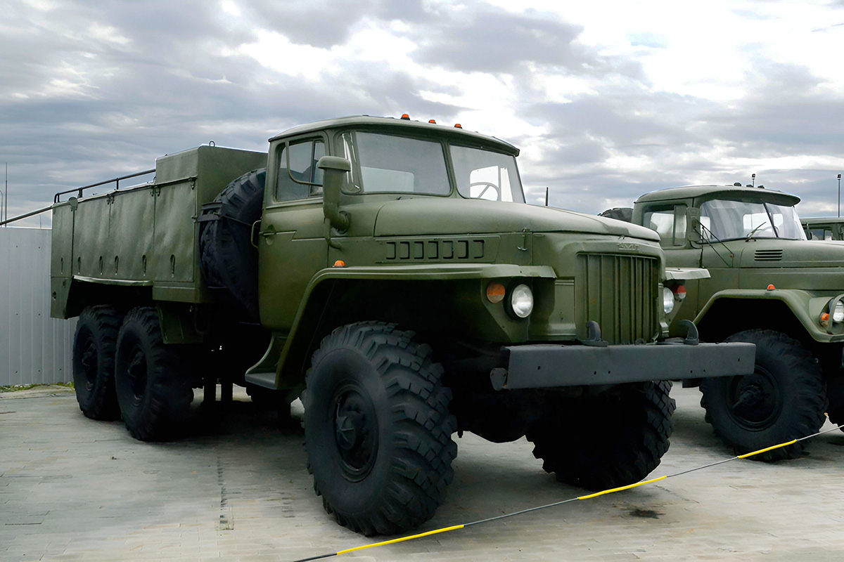 Свердловская область, № (66) Б/Н 0021 — Урал-375ЕМ; Транспортные средства без номеров (Свердловская область)