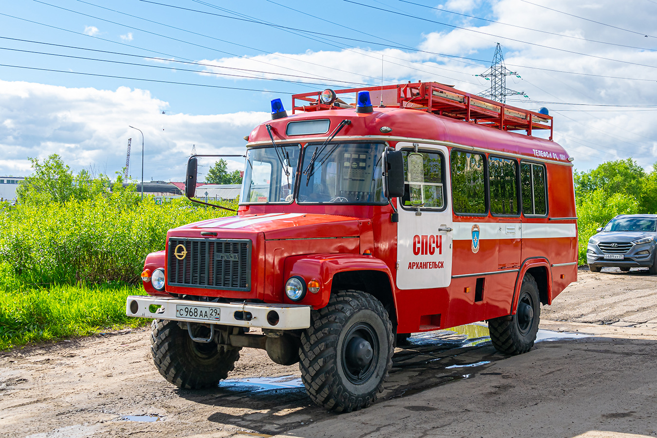Архангельская область, № С 968 АА 29 — ГАЗ-3308 «Садко»