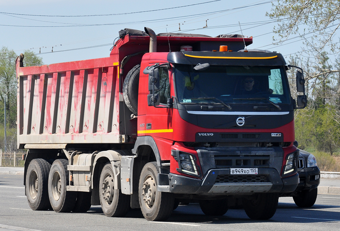 Омская область, № В 949 ХО 155 — Volvo ('2020) FMX.420 [X9P]