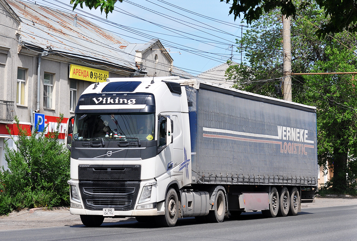 Новосибирская область, № К 395 ОК 154 — Volvo ('2012) FH.460