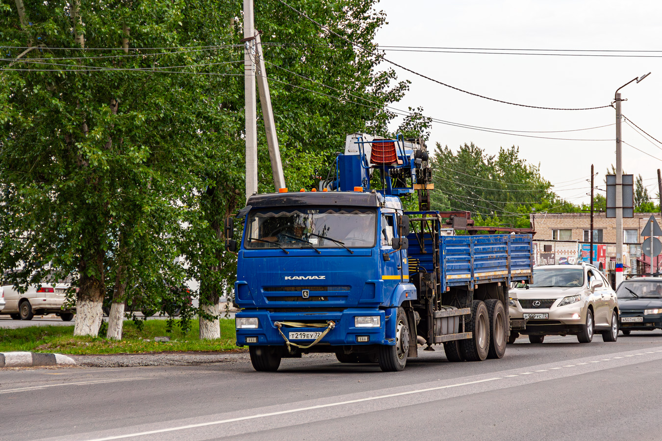 Тюменская область, № Т 219 ЕУ 72 — КамАЗ-65117-A5(48)