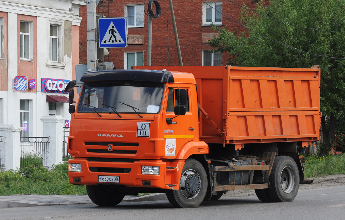 Омская область, № У 650 ОЕ 55 — КамАЗ-43255-G5(69)