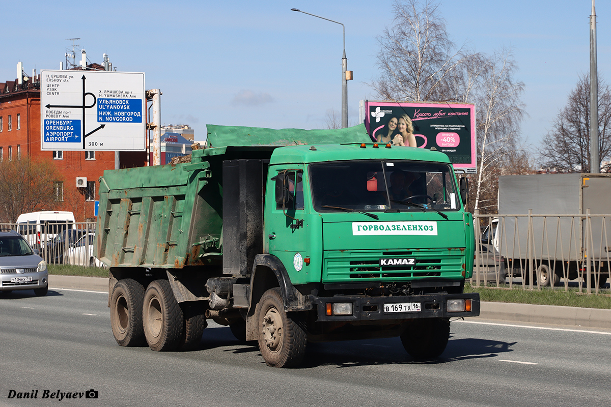 Татарстан, № В 169 ТХ 16 — КамАЗ-65115-02 [65115C]