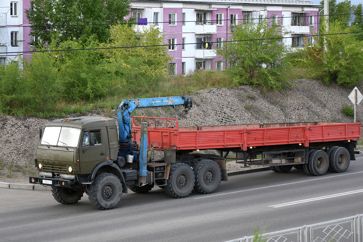 Бурятия, № У 122 УР 38 — КамАЗ-43101