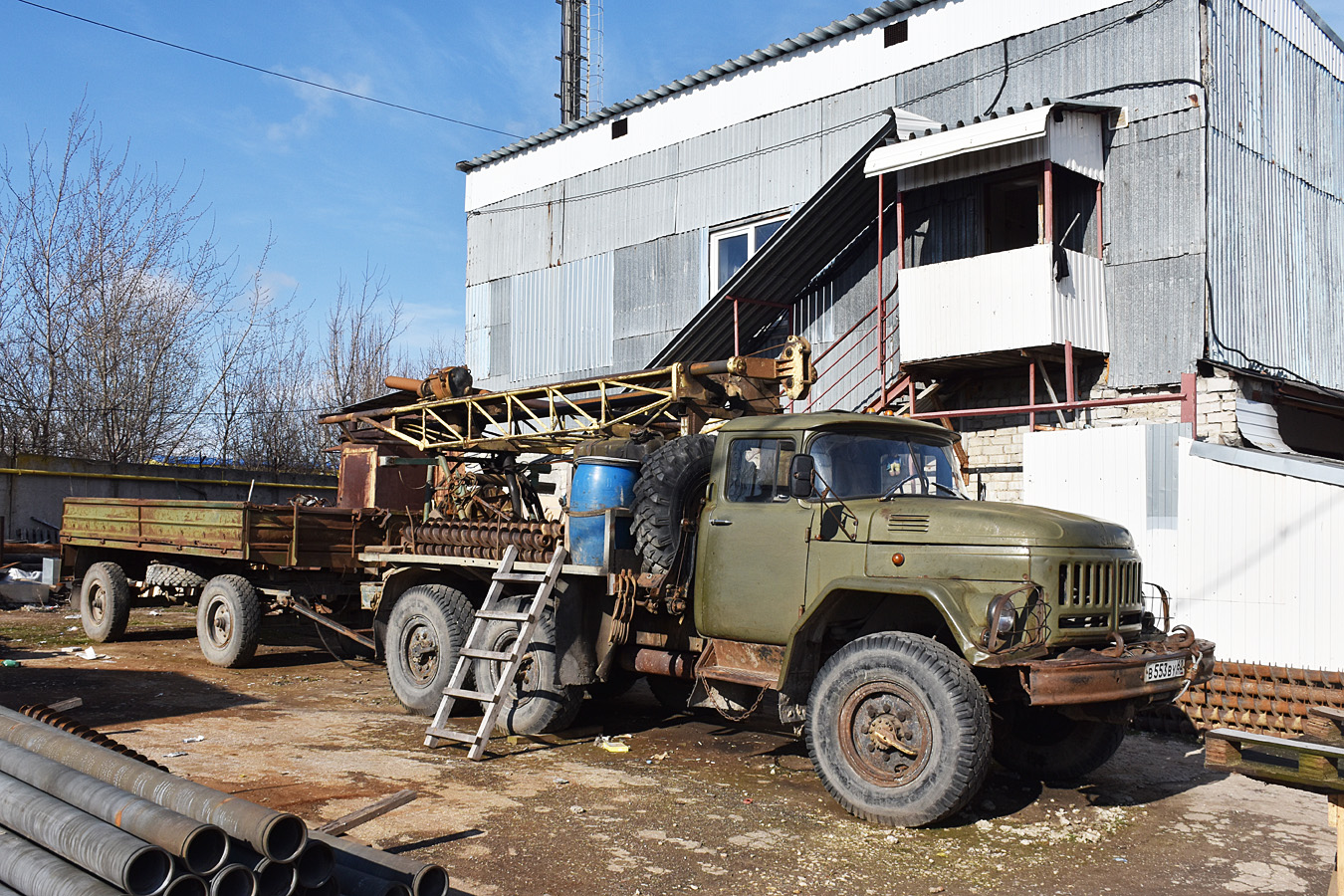 Рязанская область, № В 553 ВУ 62 — ЗИЛ-131НА