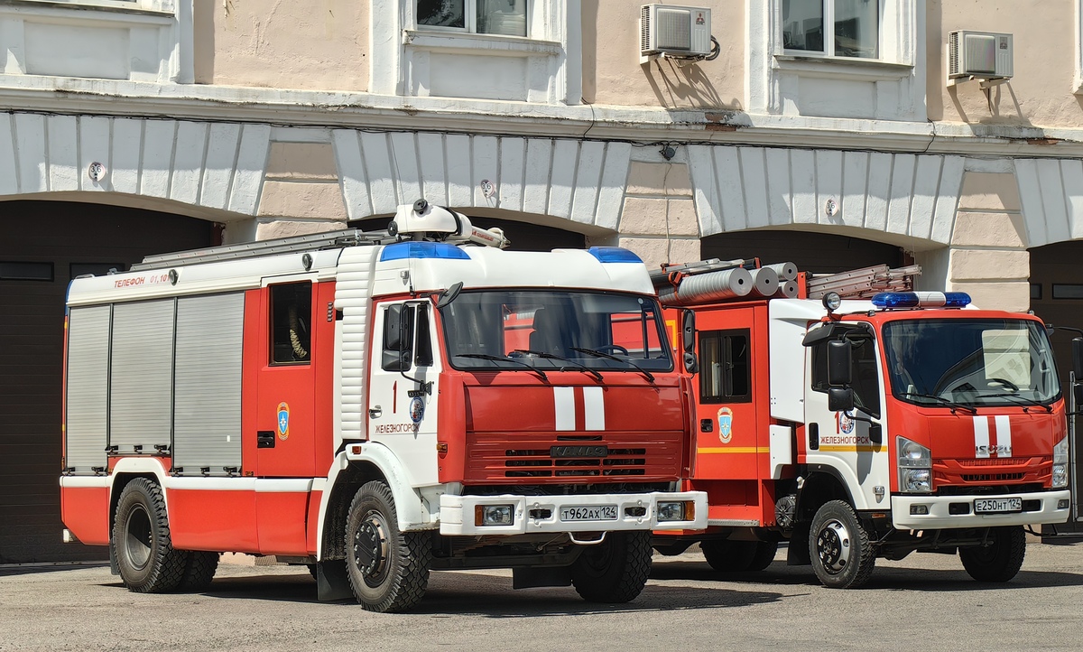 Красноярский край, № Т 962 АХ 124 — КамАЗ-43253-A3(96)