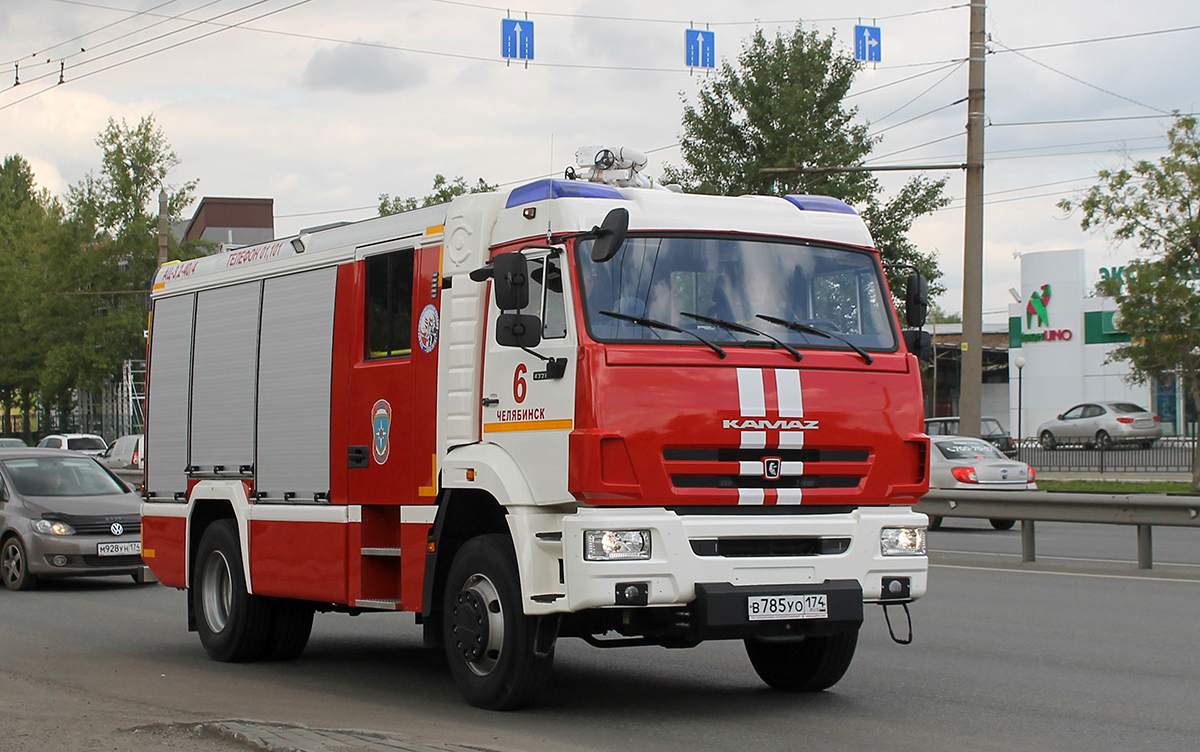 Челябинская область, № В 785 УО 174 — КамАЗ-43265-5H(56)