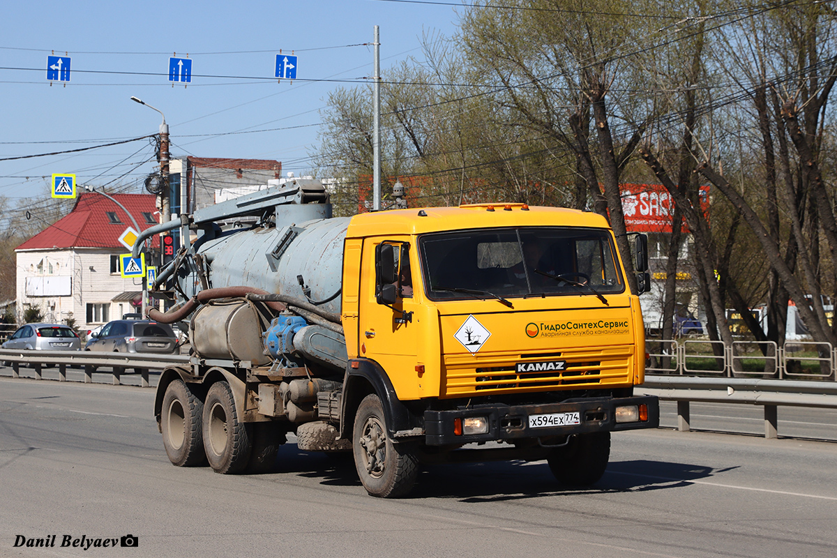 Челябинская область, № Х 594 ЕХ 774 — КамАЗ-53213