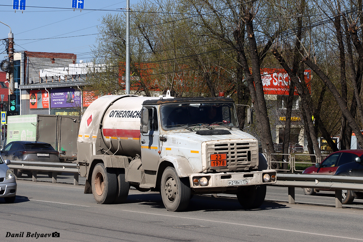 Челябинская область, № Р 218 КТ 774 — ЗИЛ-433362