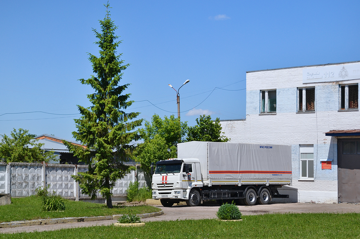 Калужская область, № Н 222 УХ 40 — КамАЗ-65117-5H(56)