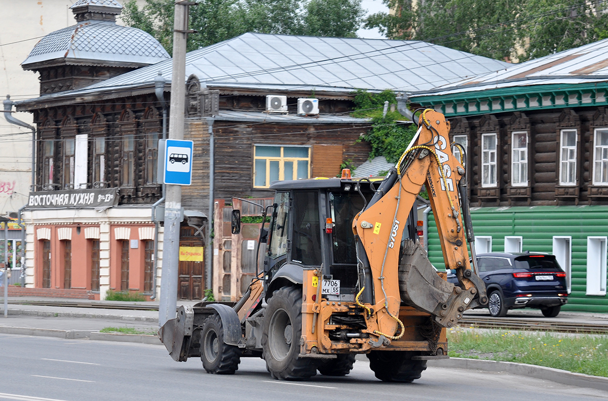 Омская область, № 7706 МХ 55 — Case 570