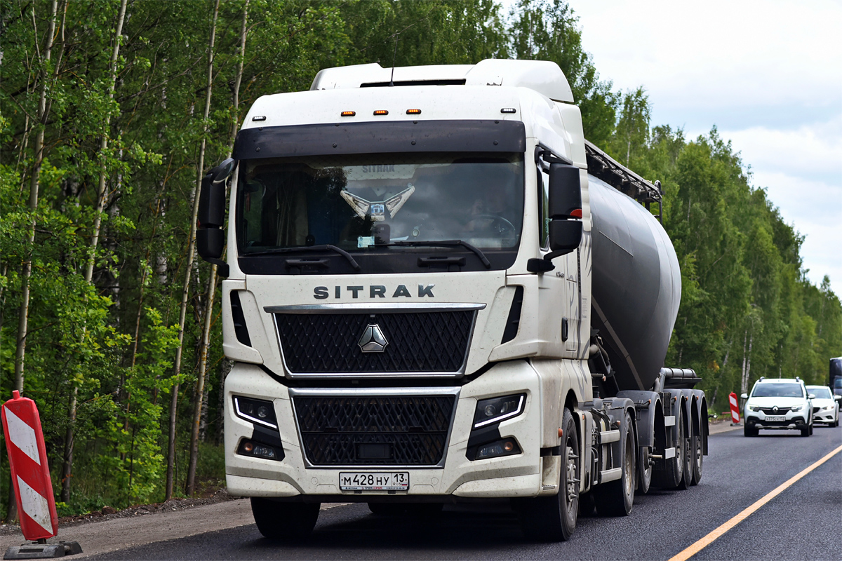 Мордовия, № М 428 НУ 13 — Sitrak C7H ZZ4186 MAX