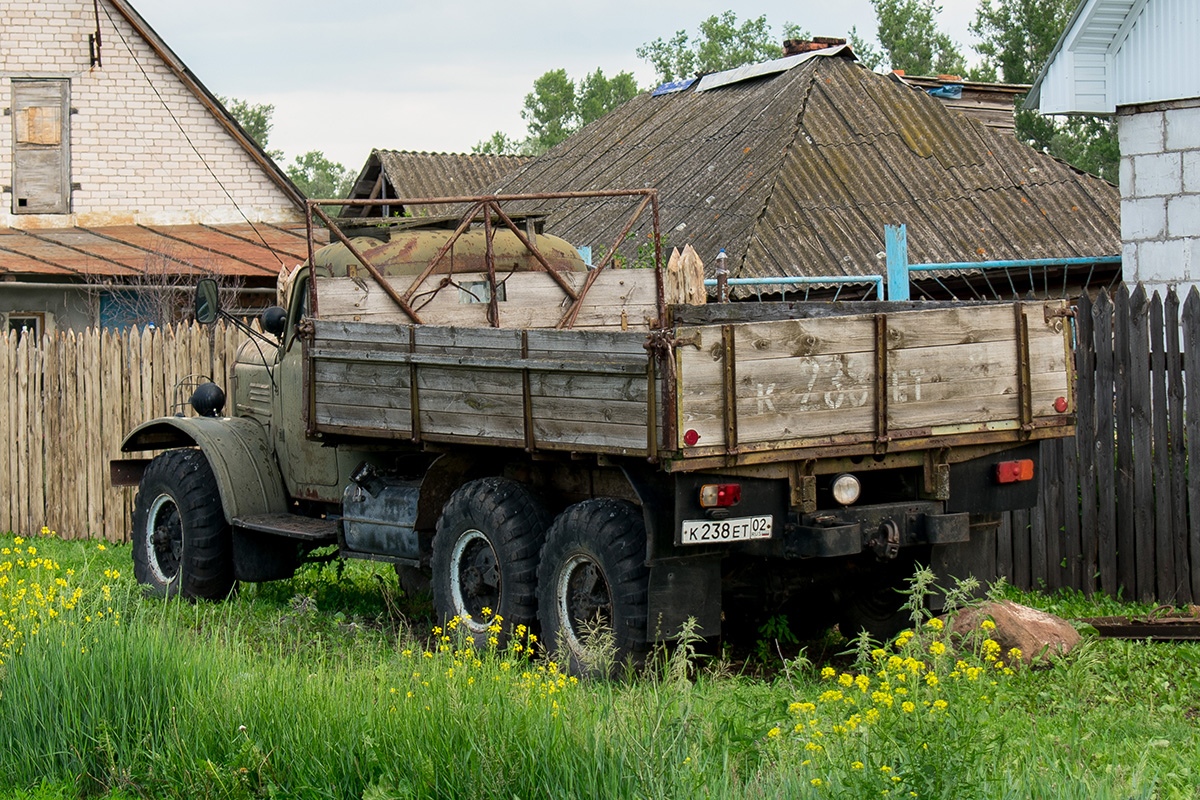 Башкортостан, № К 238 ЕТ 02 — ЗИЛ-157КД